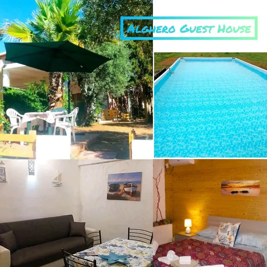 Alghero Guest House - Appartamenti In Villetta Di Campagna, Piscina Fuori Terra A 4 Minuti Di Auto Dalla Citta Itália